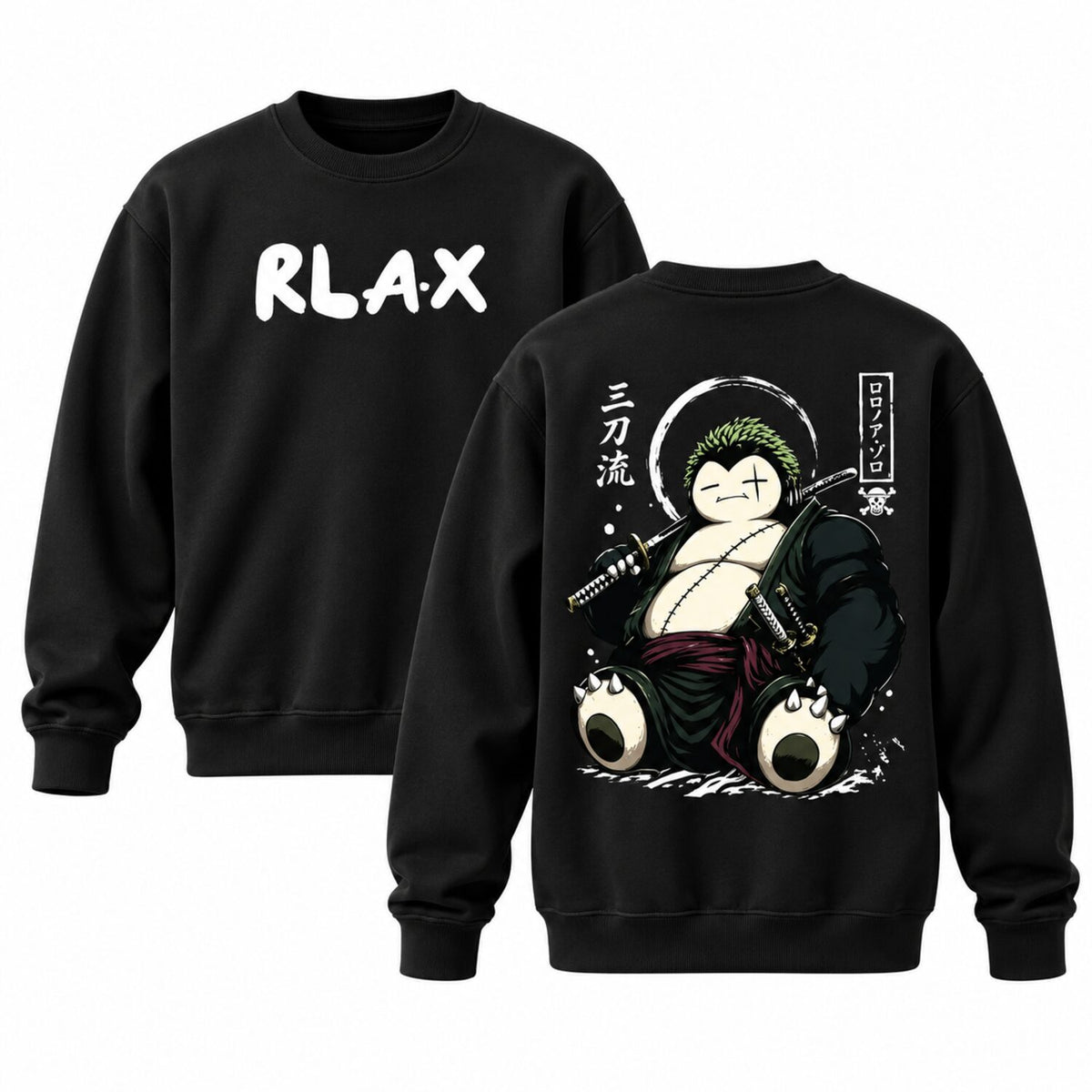 Japanese Anime Warrior Graphic Hoodie/Sweatshirt/T-Shirt – Kawaii Samurai Streetwear Pullover