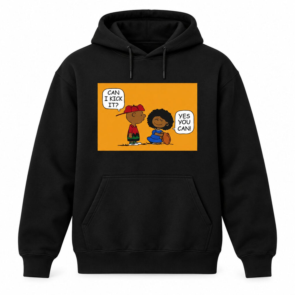Can I Kick It? Retro Cartoon Graphic T-Shirt/Sweatshirt/Hoodie – 90s Hip-Hop Streetwear Tee
