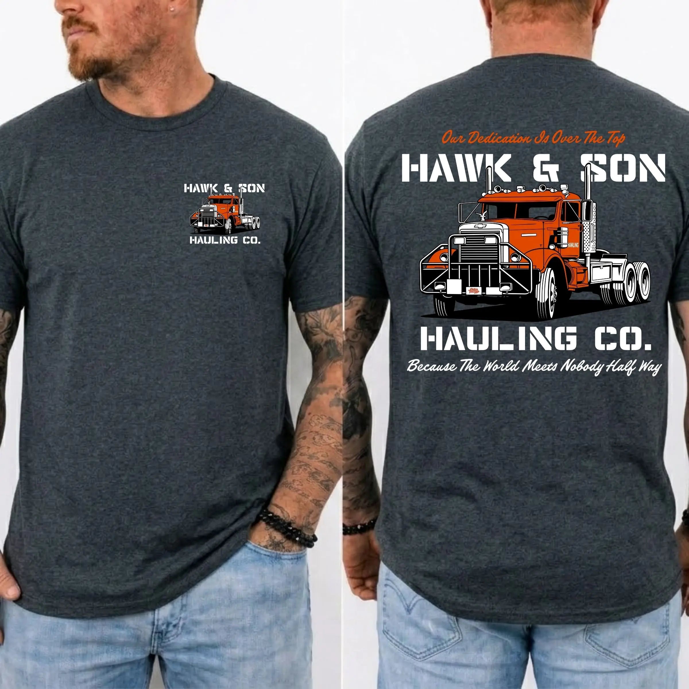 American Over The Top Trucker Graphic Tee/Sweatshirt/Hoodie