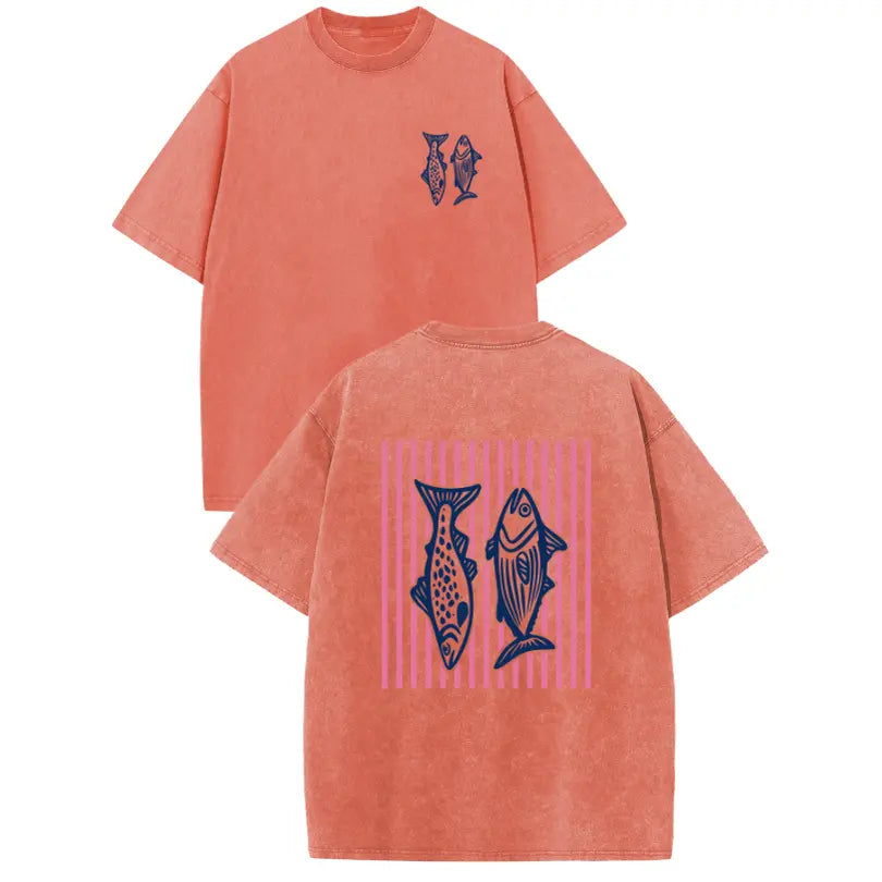 🌊🐟🏖️ Coastal Fish Graphic Tee /Sweatshirt/Hoodie