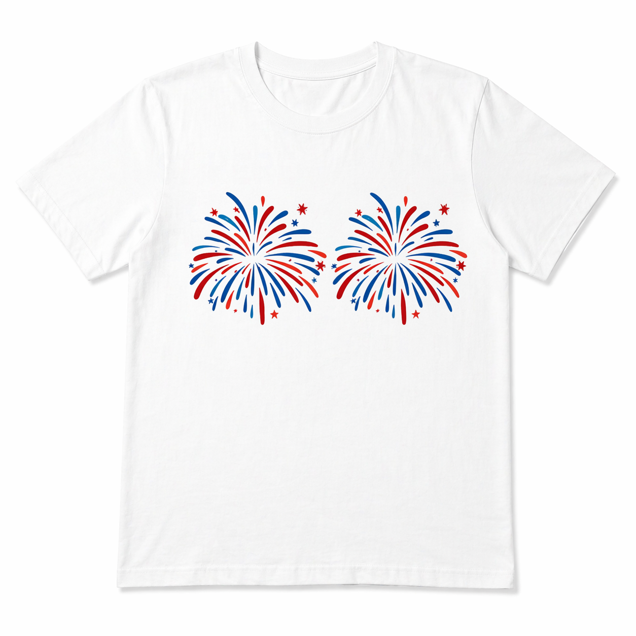 “Just Here for the Fireworks” Couple Shirts/Sweatshirt/Hoodie – 4th of July Matching Tees