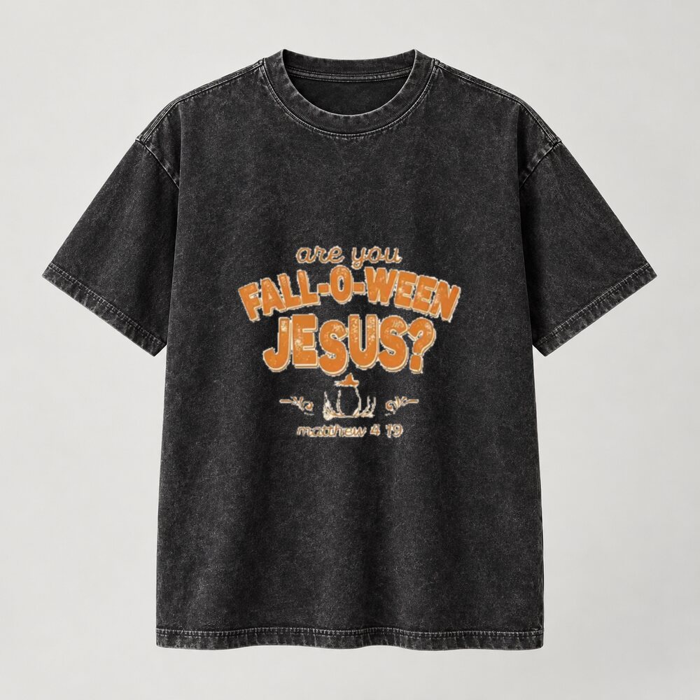 Are You Fall-O-Ween Jesus Shirt/Sweatshirt/Hoodie – Retro Christian Fall Pumpkin Graphic Tee