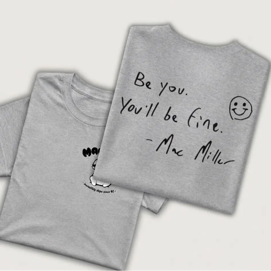 Be You You’ll Be Fine T-Shirt, Sweatshirt & Hoodie – Inspirational Quote Graphic, Positive Music Lover Gift