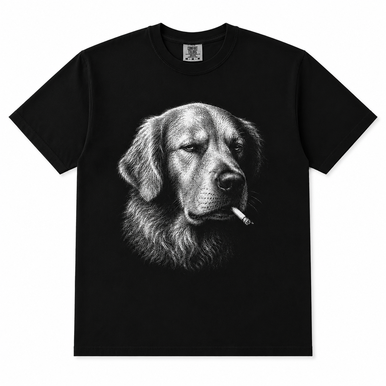 Smoking Dog T-Shirt/Sweatshirt/Hoodie – Funny Vintage Dog Graphic Tee For Pet Lovers