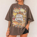 Side Chick Funny Thanksgiving T-Shirt, Sweatshirt & Hoodie – Retro Side Dish Graphic for Friendsgiving