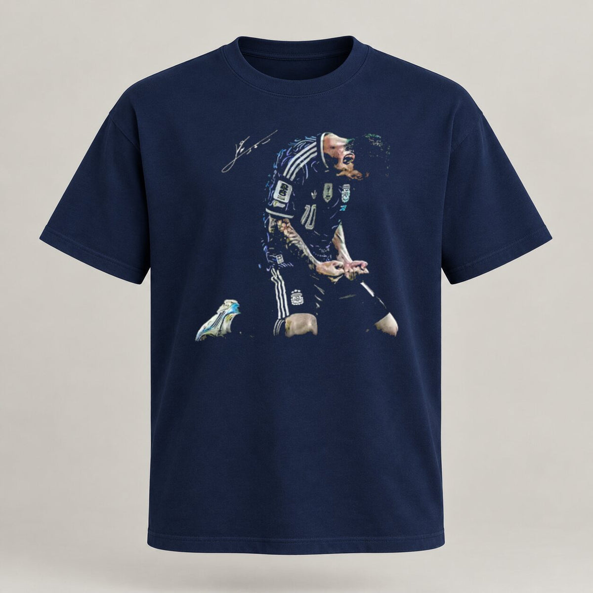 Lionel Messi Celebration Graphic T-Shirt/Sweatshirt/Hoodie – Argentina #10 Football Fan Tee
