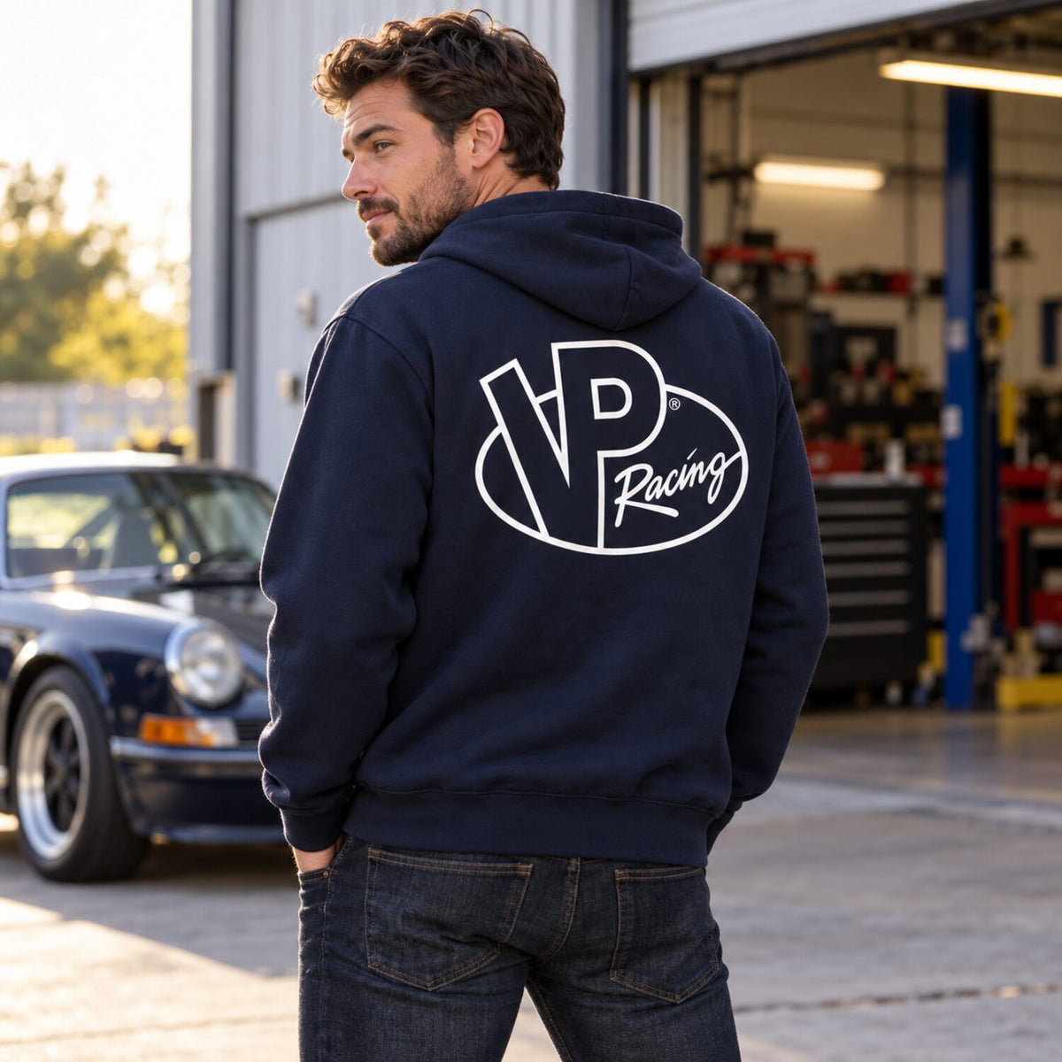 VP Racing Black Pullover Hoodie/Sweatshirt/T-Shirt – Motorsport Logo Streetwear Sweatshirt