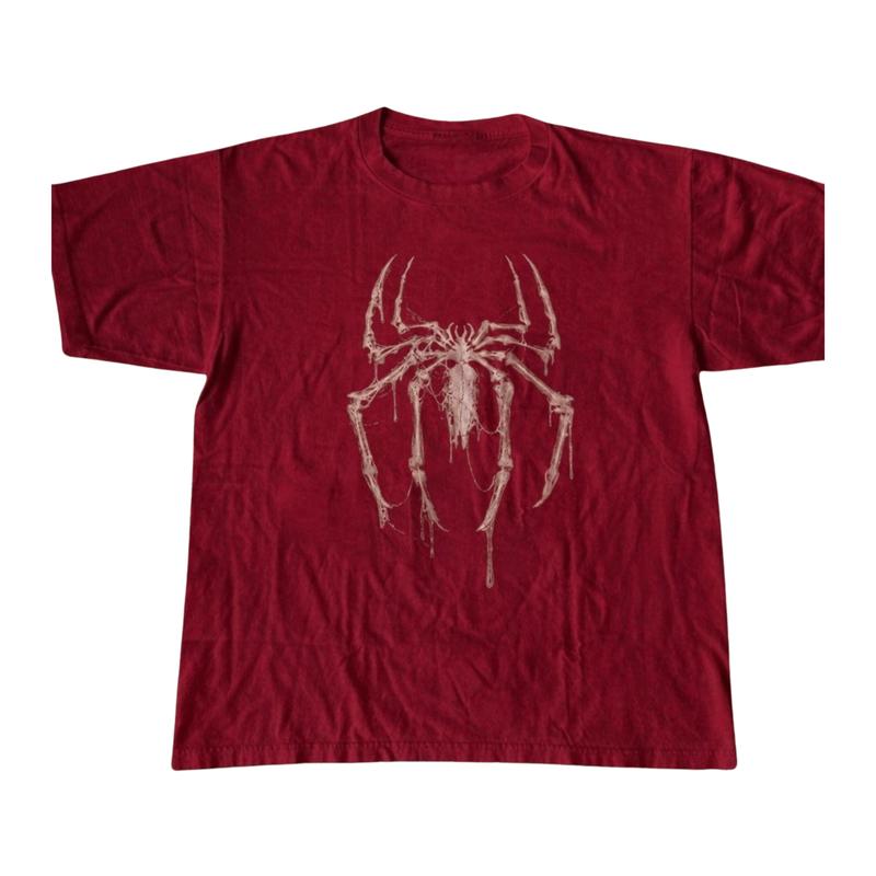 Gothic Spider Graphic T-Shirt/Sweatshirt/Hoodie – Vintage Dark Streetwear Tee