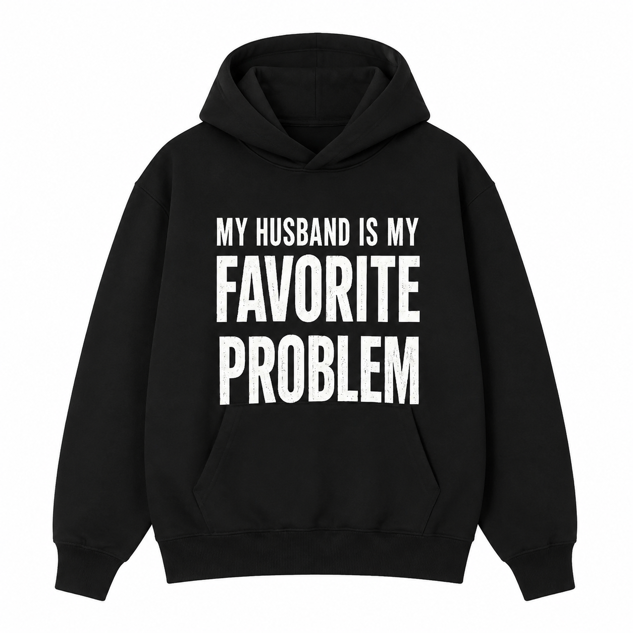 Funny Husband T-Shirt/Hoodie/Sweatshirt – My Wife Is My Favorite Problem Graphic Tee