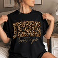 Jesus Loves You Leopard Print T-Shirt/Sweatshirt/Hoodie – Trendy Christian Faith Graphic Tee for Women