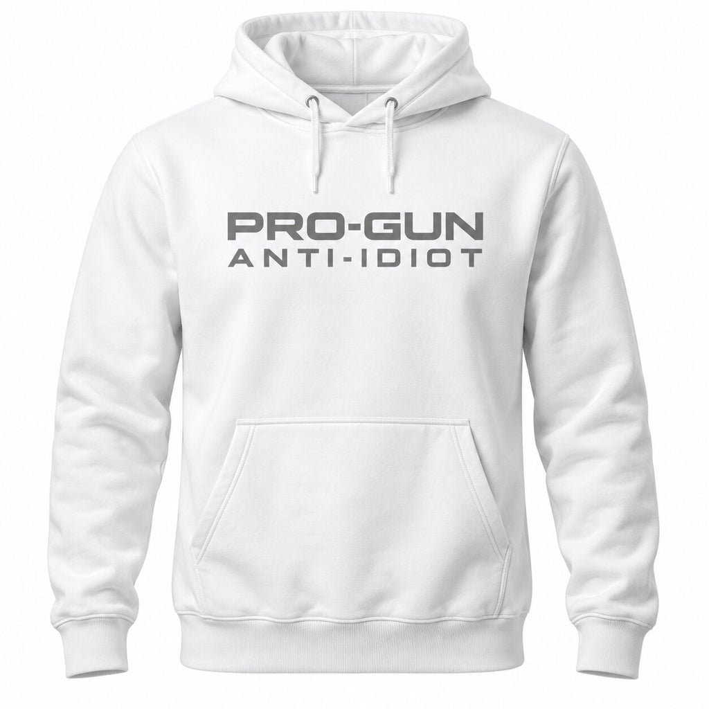 Pro-Gun Anti-Idiot T-Shirt, Sweatshirt & Hoodie – Funny Sarcastic 2A Statement Graphic Apparel