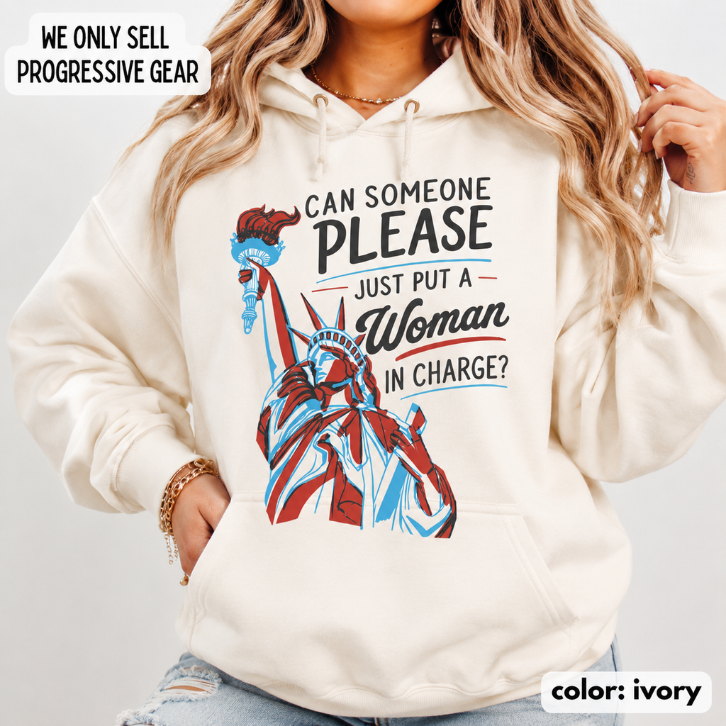 Put A Woman In Charge Tee/Sweatshirt/Hoodie - Women's Empowerment Patriotic