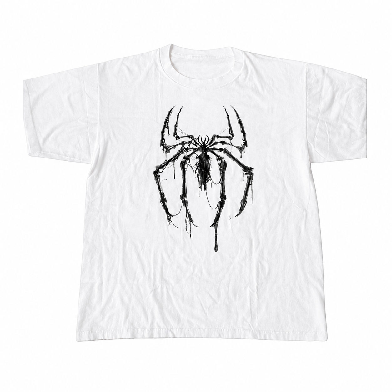 Gothic Spider Graphic T-Shirt/Sweatshirt/Hoodie – Vintage Dark Streetwear Tee