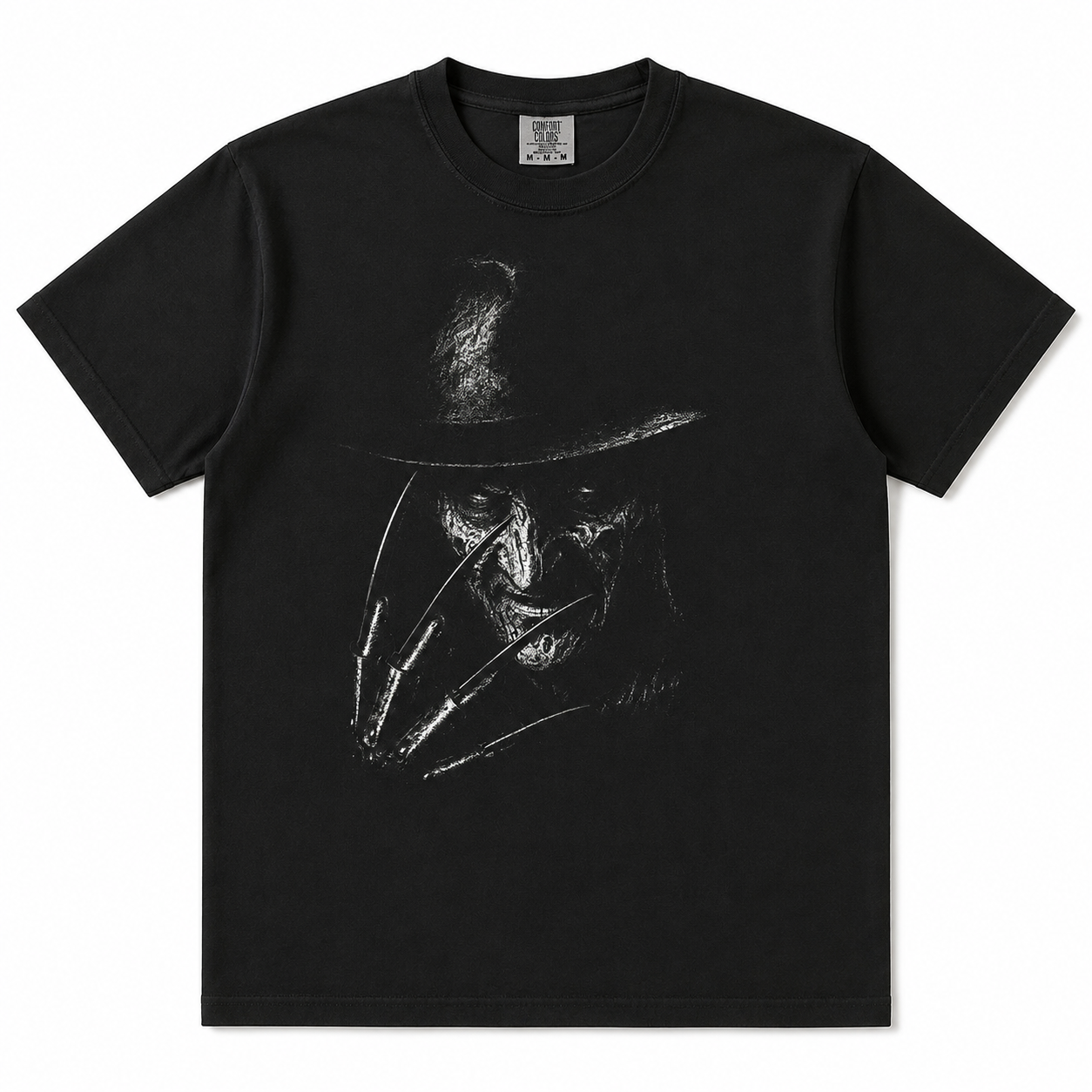 Retro Horror Inspired T-Shirt/Sweatshirt/Hoodie – Vintage Washed Halloween Style Tee