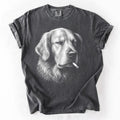 Smoking Dog T-Shirt/Sweatshirt/Hoodie – Funny Vintage Dog Graphic Tee For Pet Lovers