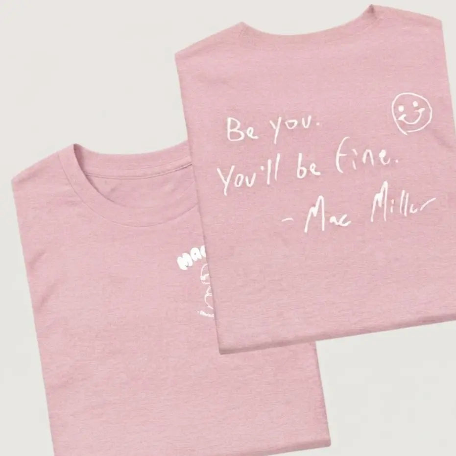 Be You You’ll Be Fine T-Shirt, Sweatshirt & Hoodie – Inspirational Quote Graphic, Positive Music Lover Gift