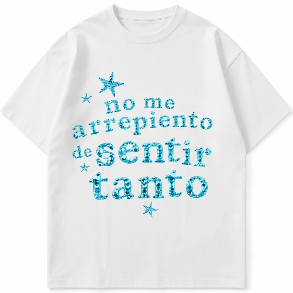 No Me Arrepiento De Sentir Tanto T-Shirt, Sweatshirt & Hoodie – Latin Music Graphic Shirt, La Bichota Inspired Art, Latina Fan Gift