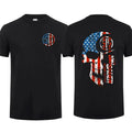 Unisex American Flag Tee - Gun Lover Tactical Skull T-Shirt/Sweatshirt/Hoodie