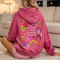 The World Is Cruel Therefore I Won't Be T-Shirt, Sweatshirt & Hoodie – Cute Bug & Floral Front & Back Print