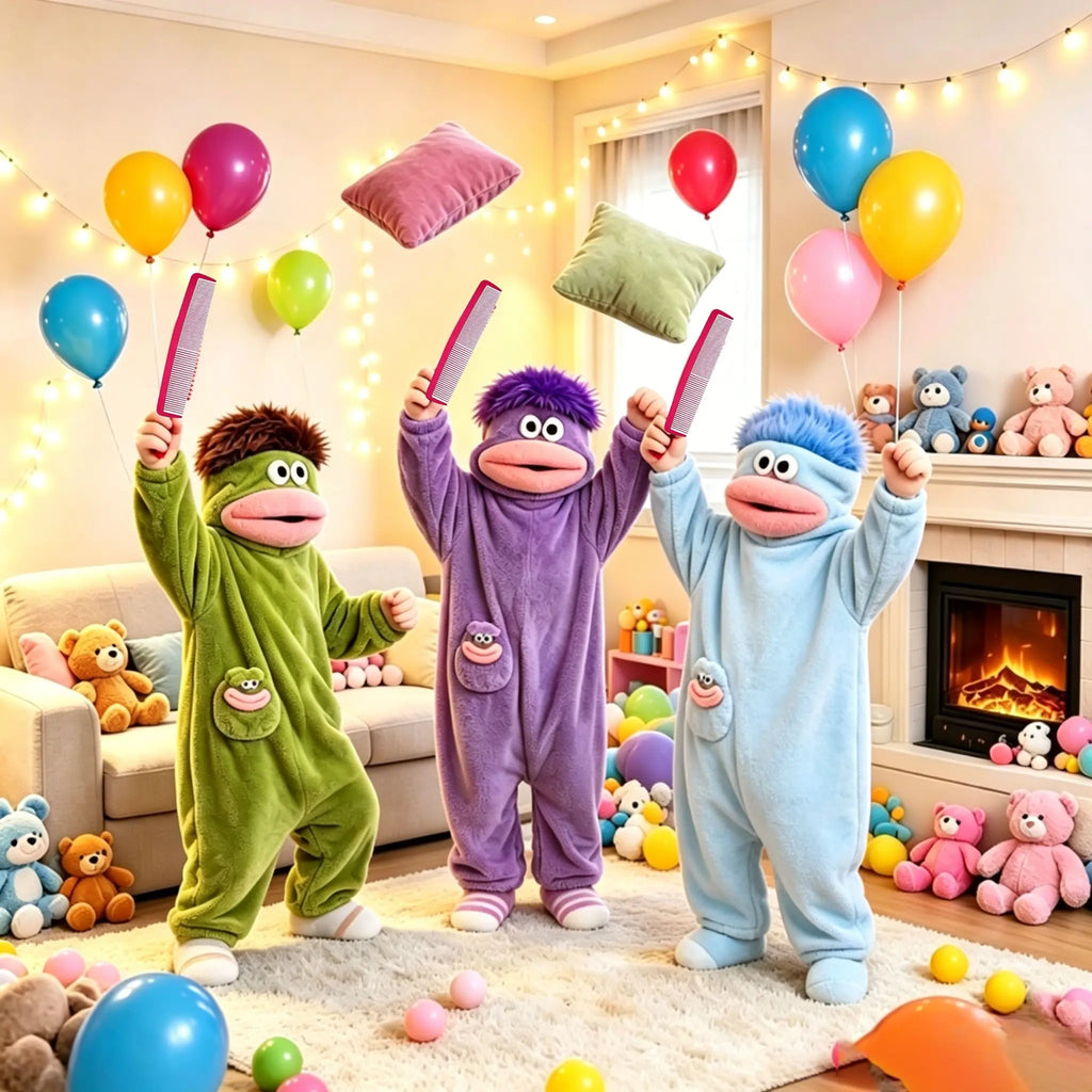 Cute Monster Wearable Blanket Hoodie – Oversized Ultra Soft Fleece Hooded Blanket for Women & Men, Cozy Warm Pullover for Lounging, Camping & Gifts