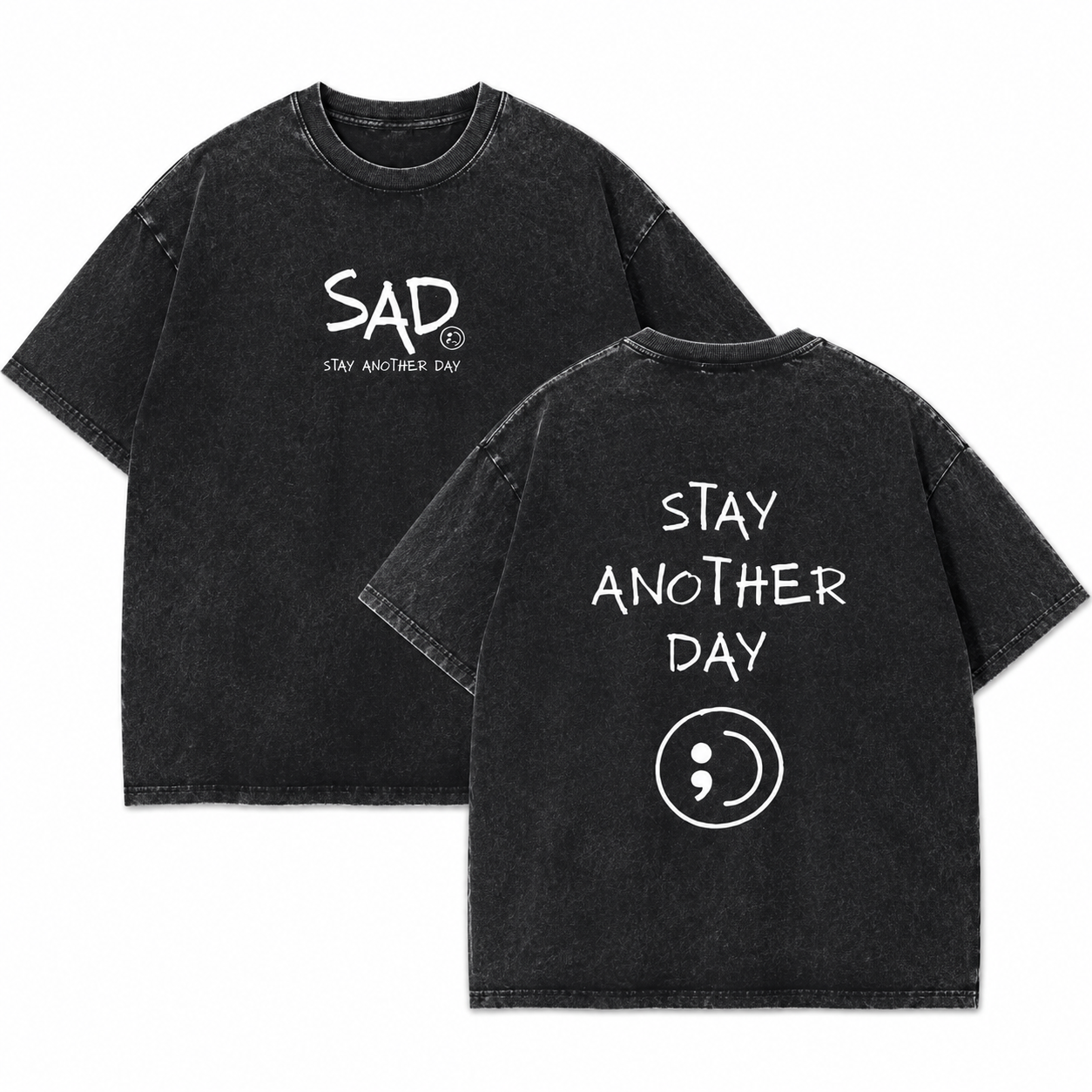 Stay Another Day Graphic Tee/Sweatshirt/Hoodie | Minimalist Emotional Streetwear Shirt