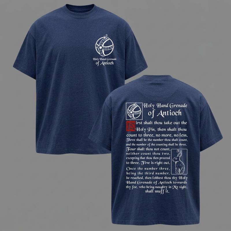Holy Hand Grenade of Antioch Shirt – Funny Medieval Meme Graphic Tee, Sweatshirt & Hoodie