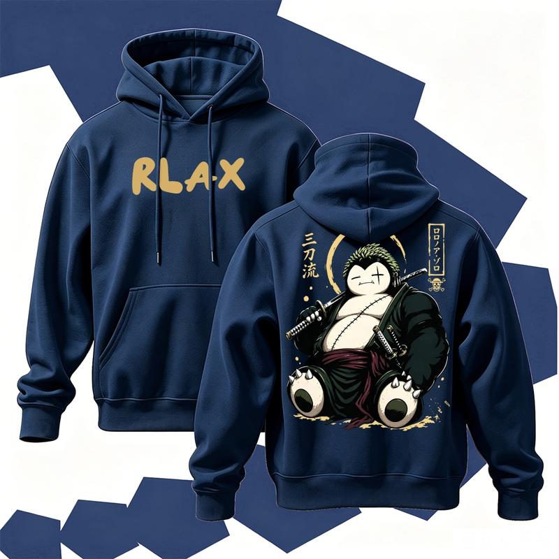 Japanese Anime Warrior Graphic Hoodie/Sweatshirt/T-Shirt – Kawaii Samurai Streetwear Pullover