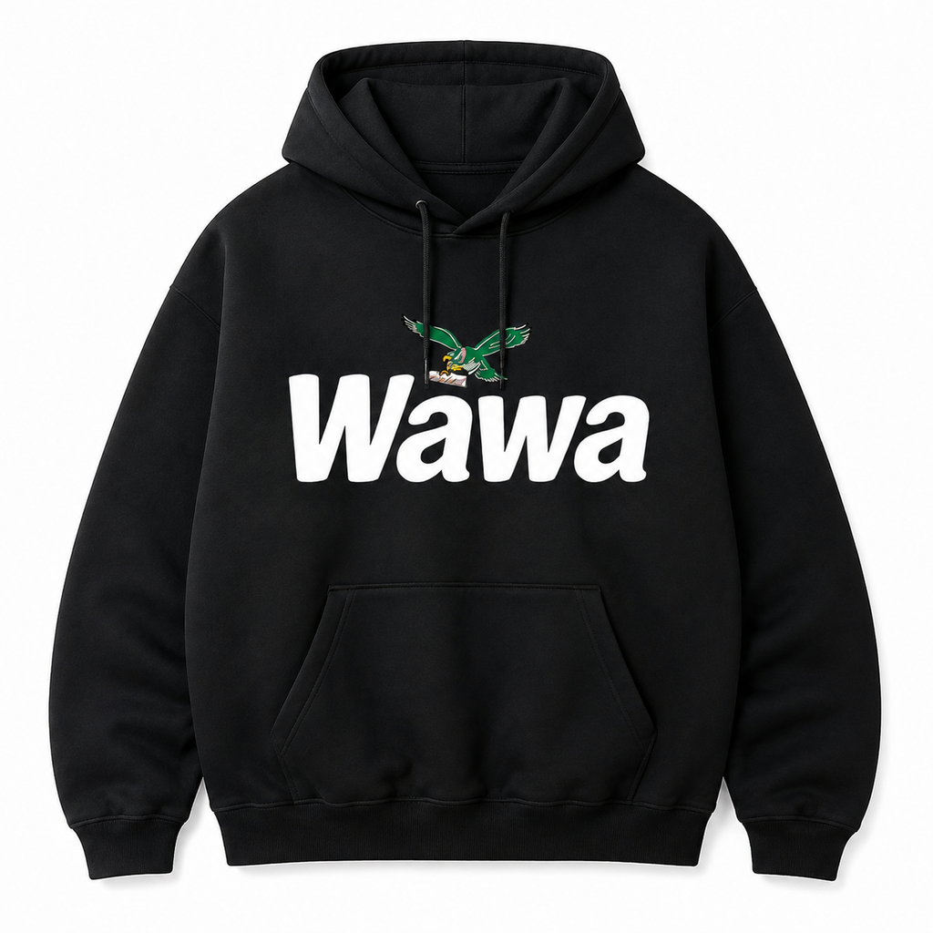 Wawa Inspired Graphic Tee/Sweatshirt/Hoodie – Classic American Lifestyle Shirt