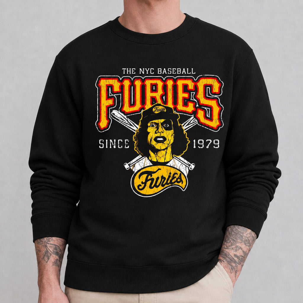 Furies Since 1979 Graphic T-Shirt, Sweatshirt & Hoodie – NYC Baseball Retro Movie Inspired Print, Vintage Cult Film Streetwear