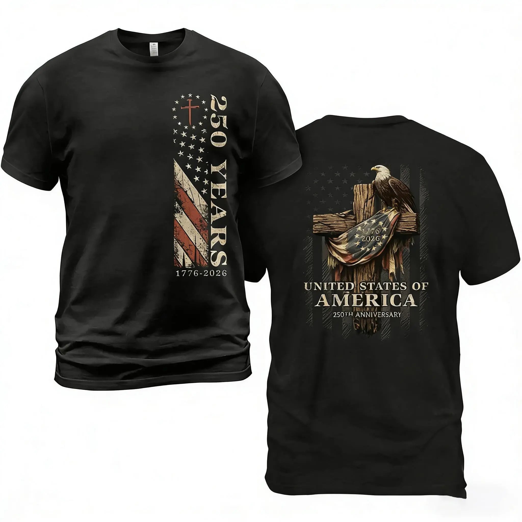 Patriotic Veteran Graphic Tee 🪖 – 250 Years American Heritage Shirt/Sweatshirt/Hoodie