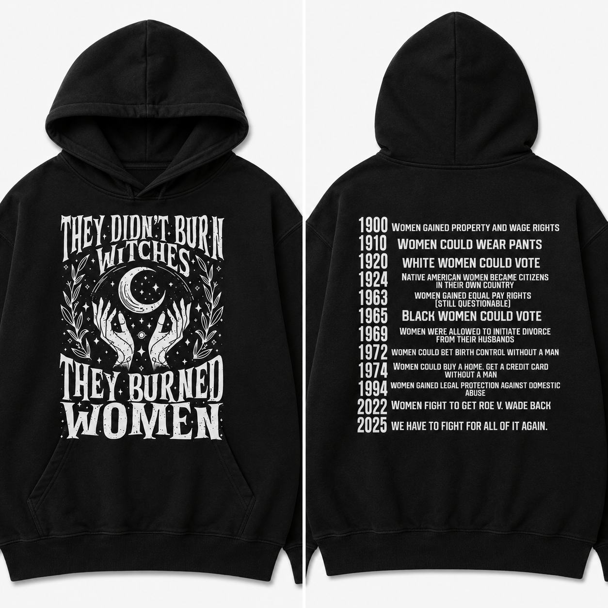 Women's Rights Graphic Shirt, Feminist Empowerment Vintage T-Shirt/Hoodie/Sweatshirt