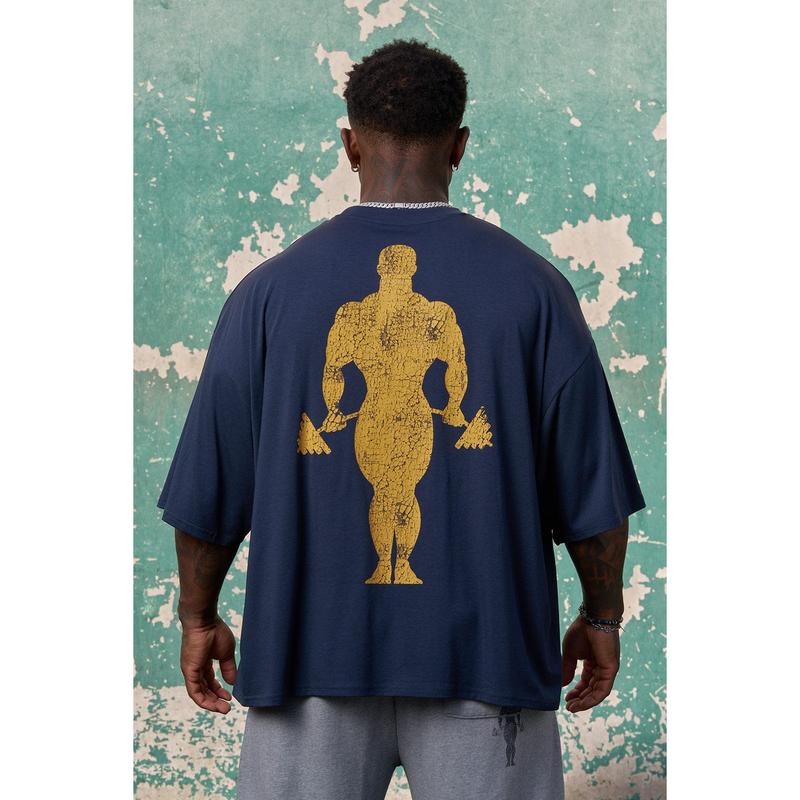 Iron Culture Oversized Tee/Hoodie/Sweatshirt – Retro Bodybuilding Streetwear Shirt