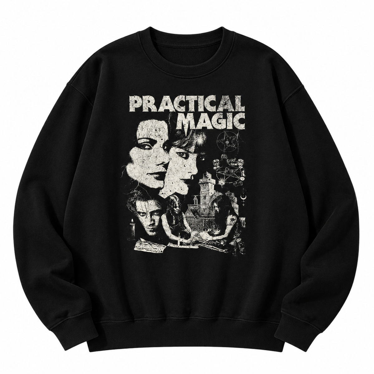 Practical Magic Vintage T-Shirt/Sweatshirt/Hoodie – 90s Witchy Movie Graphic Washed Tee