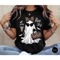 Boo-Jee Ghost Halloween Tee/Hoodie/Sweatshirt | Cute Leopard Ghost Fall Shirt