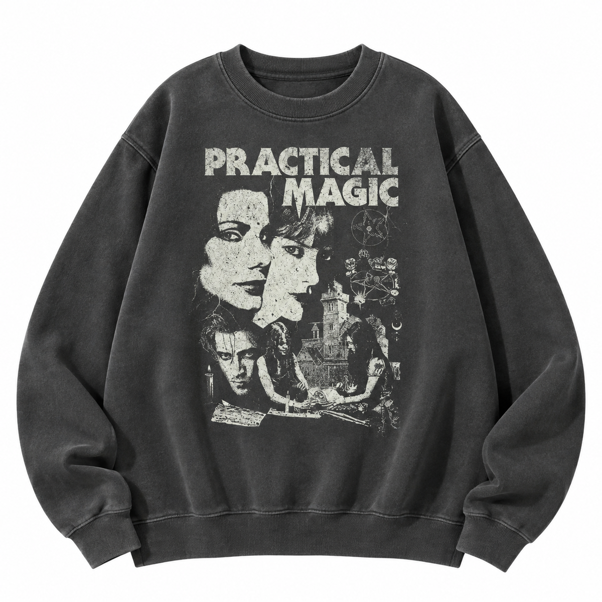 Practical Magic Vintage T-Shirt/Sweatshirt/Hoodie – 90s Witchy Movie Graphic Washed Tee