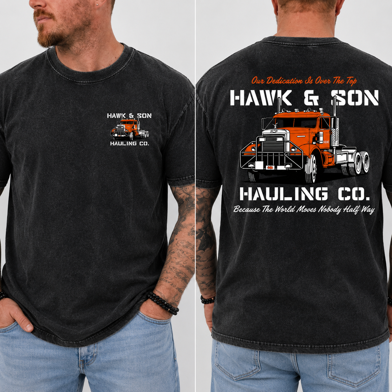 American Over The Top Trucker Graphic Tee/Sweatshirt/Hoodie