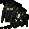 Japanese Anime Warrior Graphic Hoodie/Sweatshirt/T-Shirt – Kawaii Samurai Streetwear Pullover