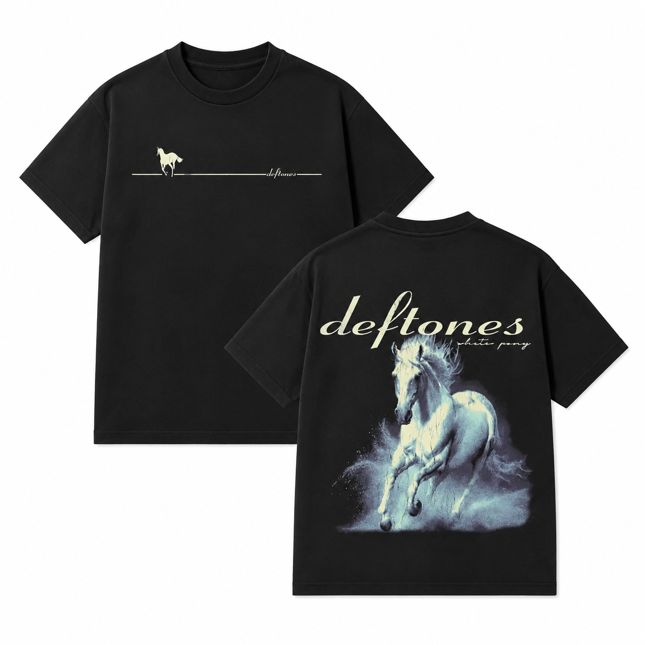 90s Inspired Band Style Tee/Sweatshirt/Hoodie – Washed Black Oversized Streetwear Shirt