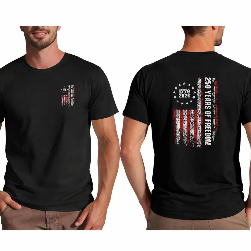 Proud To Celebrate 250 Years 🇺🇸 – American Heritage Tee/Sweatshirt/Hoodie
