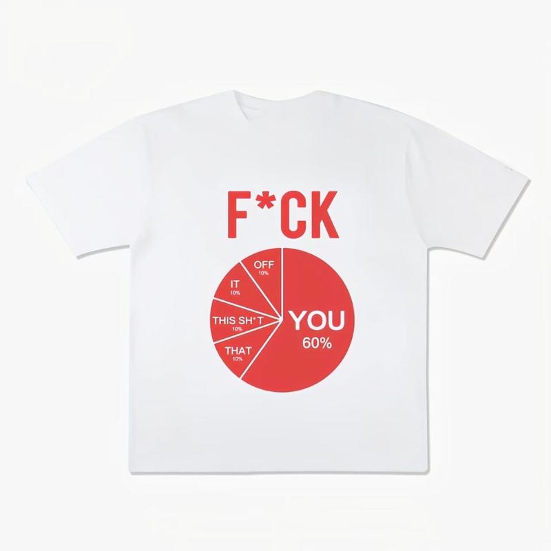 Funny Sarcastic Graphic T-Shirt/Sweatshirt/Hoodie – Dark Humor Pie Chart Meme Tee