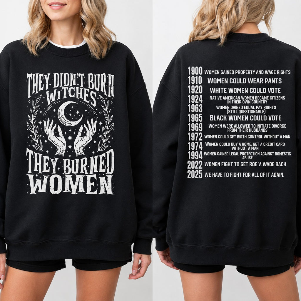 Women's Rights Graphic Shirt, Feminist Empowerment Vintage T-Shirt/Hoodie/Sweatshirt
