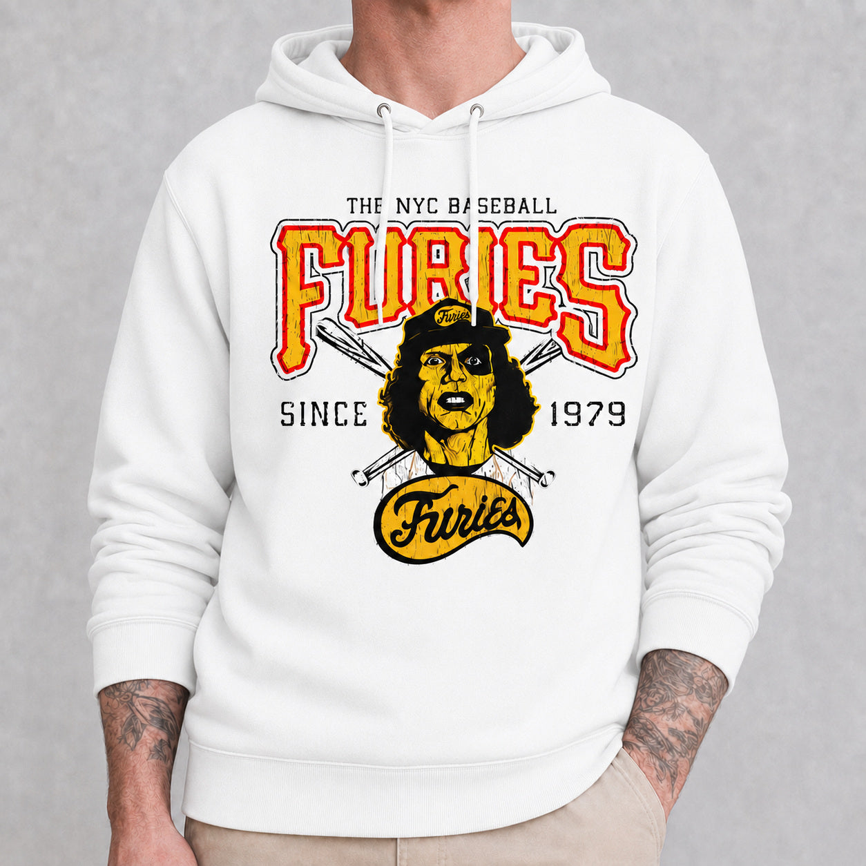 Furies Since 1979 Graphic T-Shirt, Sweatshirt & Hoodie – NYC Baseball Retro Movie Inspired Print, Vintage Cult Film Streetwear