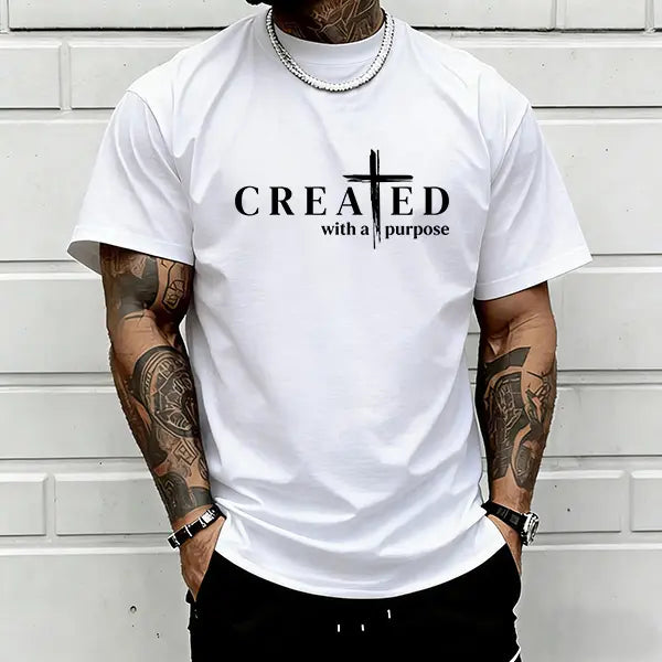 Created With a Purpose Christian Graphic Tee/Sweatshirt/Hoodie