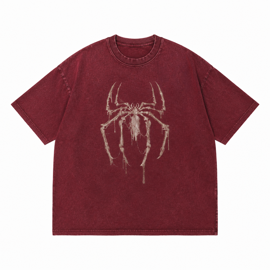 Gothic Spider Graphic T-Shirt/Sweatshirt/Hoodie – Vintage Dark Streetwear Tee