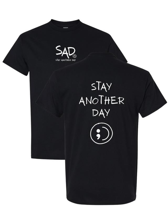 Stay Another Day Graphic Tee/Sweatshirt/Hoodie | Minimalist Emotional Streetwear Shirt