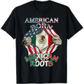 American Born, Mexican Roots T-Shirt/Sweatshirt/Hoodie – USA & Mexico Pride Flag Graphic Tee