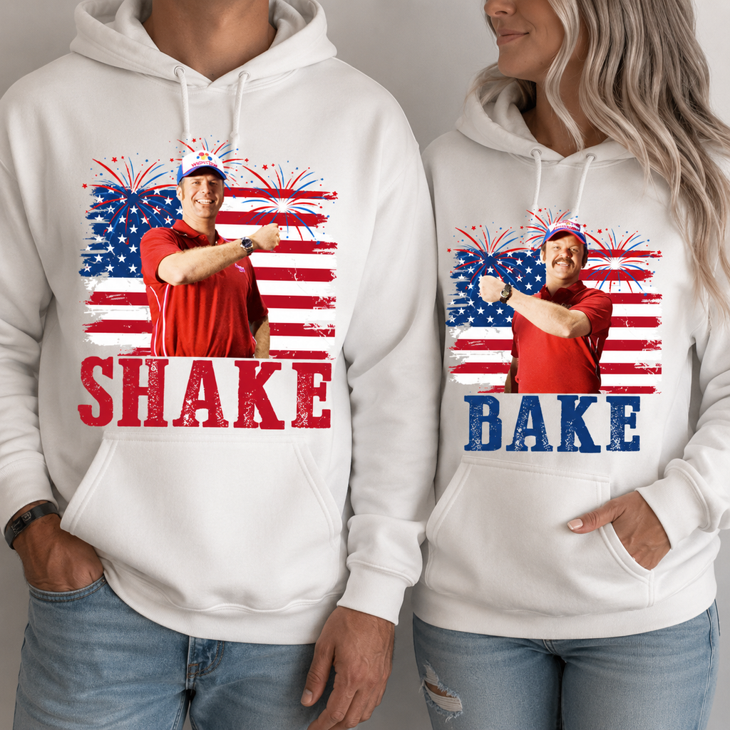 Shake and Bake 4th Of July Couples T-Shirt/Sweatshirt/Hoodie