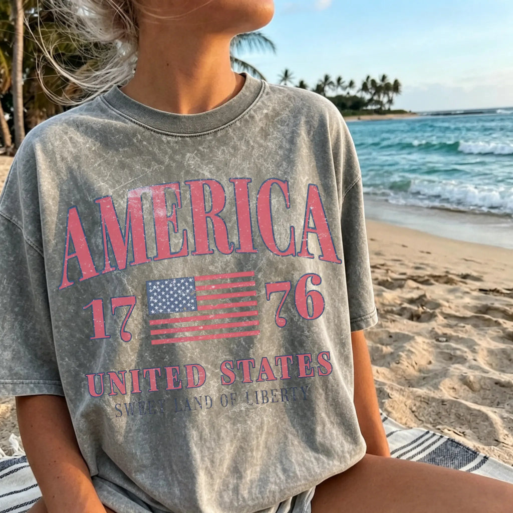 America 1776  Summer Graphic Tee/Sweatshirt/Hoodie