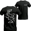 Motocross Fox Graphic T-Shirt/Sweatshirt/Hoodie – Men’s Front & Back Racing Style Tee