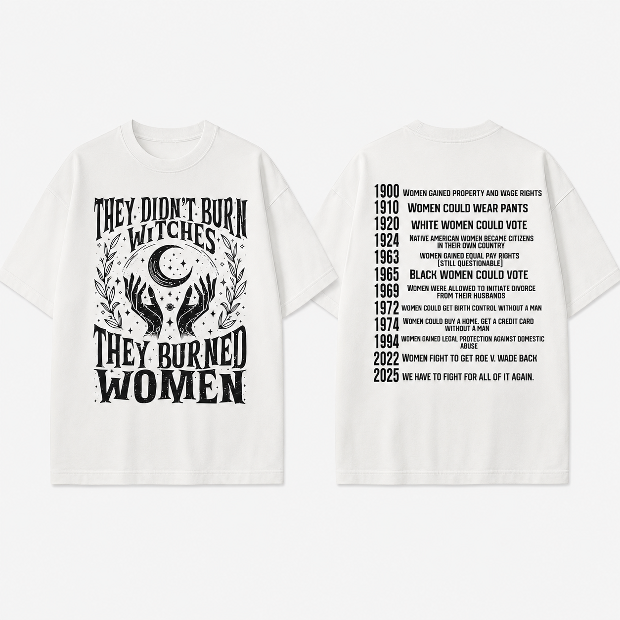 Women's Rights Graphic Shirt, Feminist Empowerment Vintage T-Shirt/Hoodie/Sweatshirt